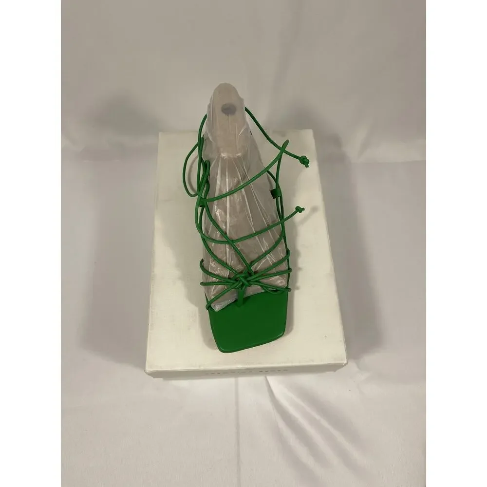 Veronica Beard Shoes Women's Size 9 Foley Jungle Leather Lace Up Sandals New - Picture 2 of 6
